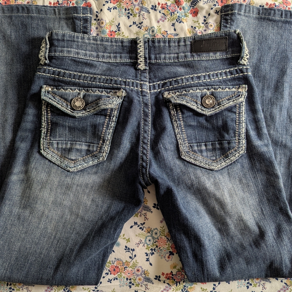 Daytrip Dark Blue Denim Jeans